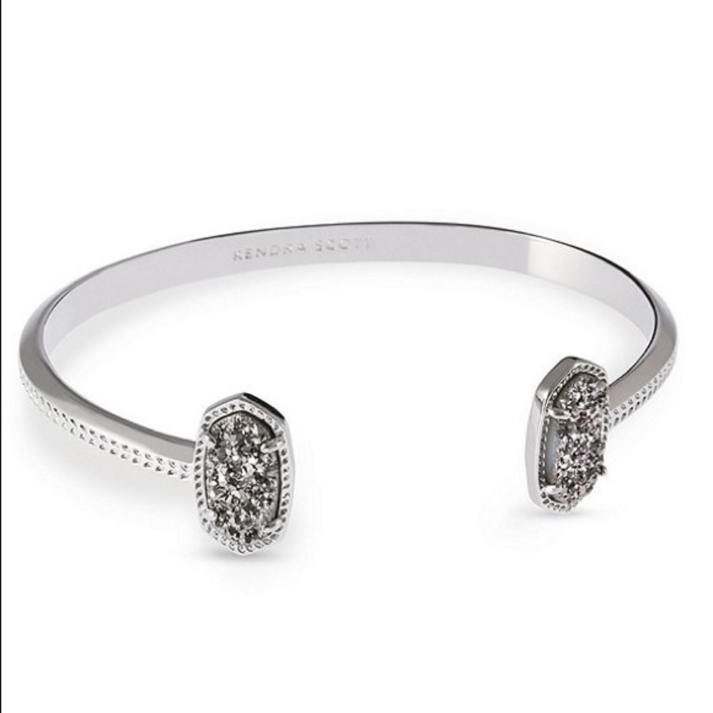 Kendra Scott Elton Silver Cuff Bracelet